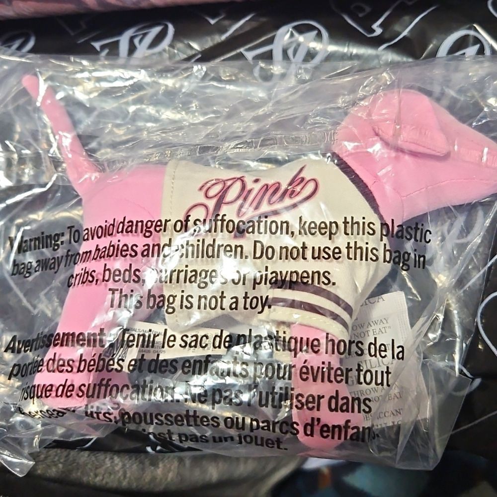 PINK Victoria's Secret Mini Dog In Sweater NEW - Picture 4 of 4